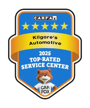Kilgore's Automotive Car Fax top Rated Auto Repair 2025